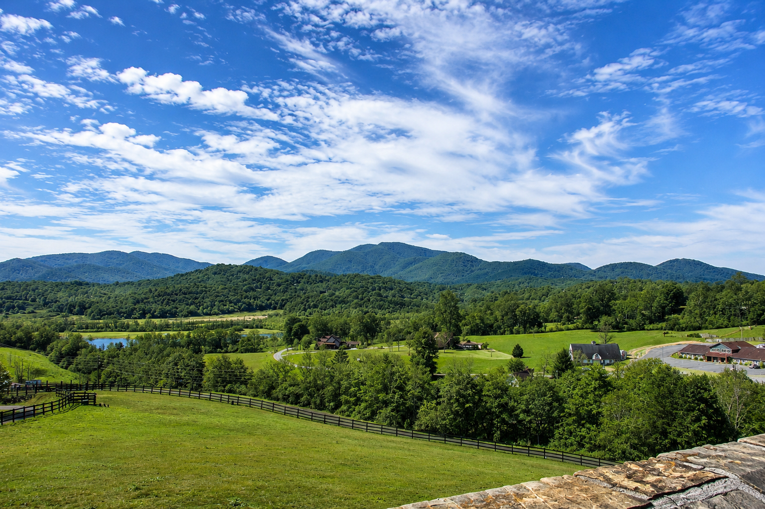 Brasstown Valley near Young Harris, Georgia